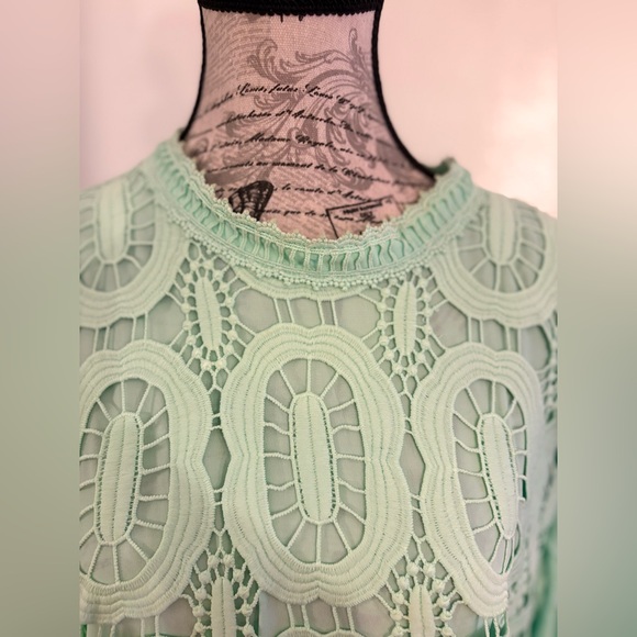 Bundle 2 for $30. Fashion to Figure Mint Green Dress. Size 3XLarge. Like New! - Picture 3 of 9